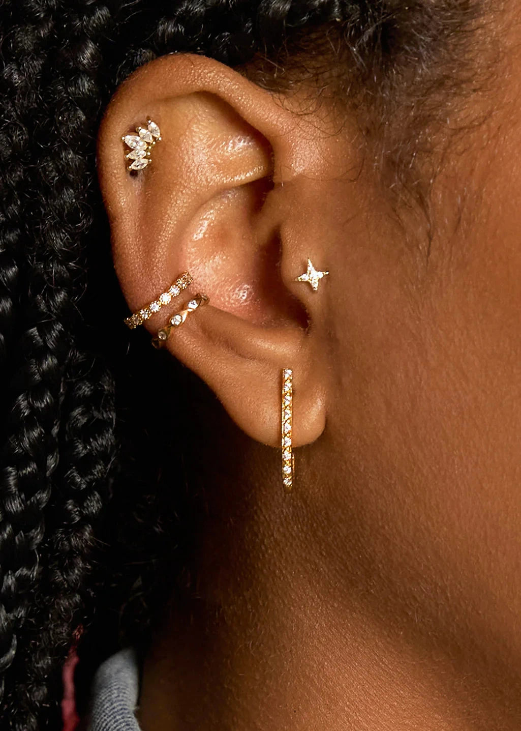 Boucles d'oreilles Long Delhi MYA BAY