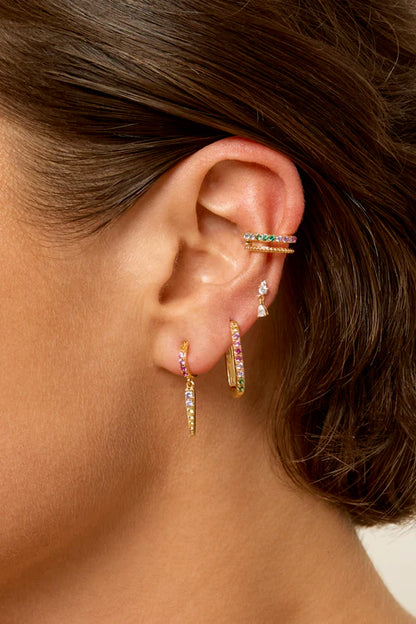 Boucles d'oreilles Rainbow London Way MYA BAY