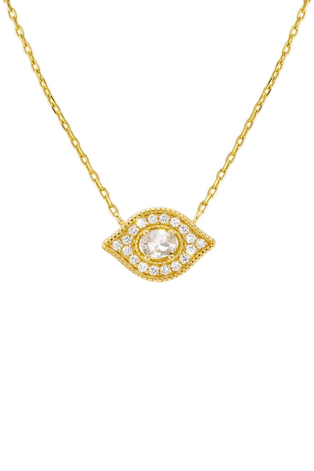 Collier White Majestic Eye MYA BAY